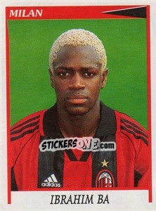 Cromo Ibrahim Ba - Calciatori 1998-1999 - Panini
