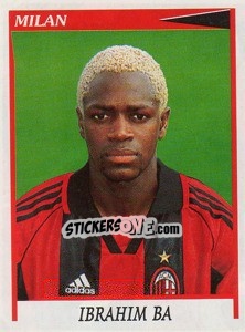 Sticker Ibrahim Ba - Calciatori 1998-1999 n. 197 - Panini