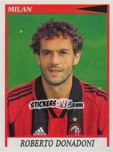 Sticker Roberto Donadoni - Calciatori 1998-1999 n. 199 - Panini