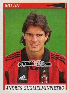 Sticker Andres Guglielminpietro - Calciatori 1998-1999 n. 206 - Panini
