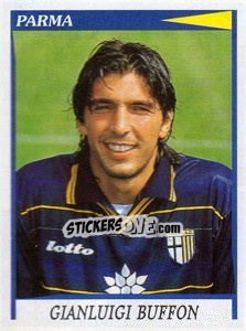 Sticker Gianluigi Buffon - Calciatori 1998-1999 n. 211 - Panini