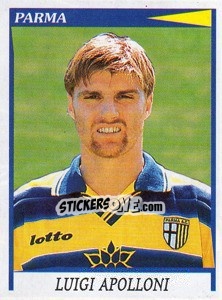 Cromo Luigi Apolloni - Calciatori 1998-1999 - Panini