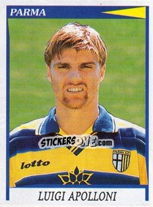 Figurina Luigi Apolloni - Calciatori 1998-1999 - Panini