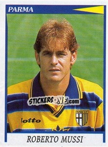 Sticker Roberto Mussi - Calciatori 1998-1999 n. 213 - Panini