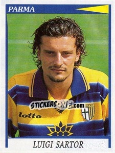 Sticker Luigi Sartor - Calciatori 1998-1999 n. 216 - Panini