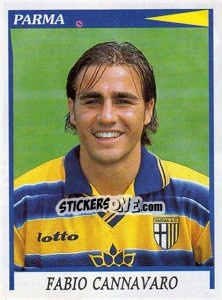 Sticker Fabio Cannavaro - Calciatori 1998-1999 n. 217 - Panini