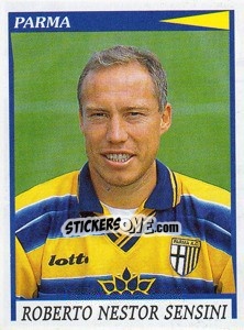 Sticker Roberto Nestor Sensini - Calciatori 1998-1999 n. 218 - Panini
