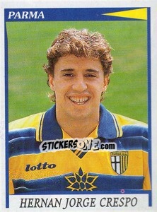 Sticker Hernan Jorge Crespo - Calciatori 1998-1999 n. 226 - Panini