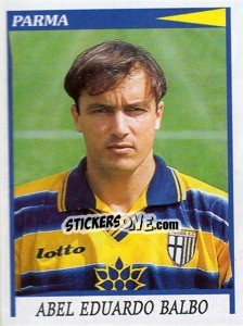 Sticker Abel Eduardo Balbo - Calciatori 1998-1999 - Panini