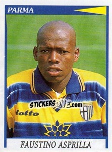 Sticker Faustino Asprilla - Calciatori 1998-1999 n. 228 - Panini