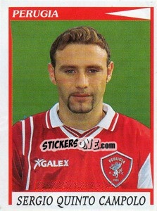 Sticker Sergio Quinto Campolo - Calciatori 1998-1999 n. 241 - Panini