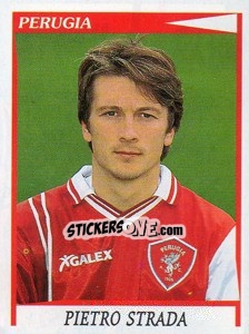 Sticker Pietro Strada - Calciatori 1998-1999 n. 245 - Panini