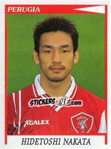 Sticker Hidetoshi Nakata - Calciatori 1998-1999 - Panini