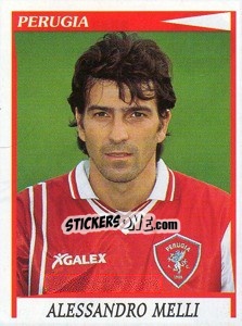 Sticker Alessandro Melli - Calciatori 1998-1999 - Panini