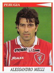 Figurina Alessandro Melli - Calciatori 1998-1999 - Panini