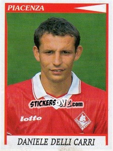 Sticker Daniele delli Carri - Calciatori 1998-1999 n. 258 - Panini