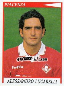 Sticker Alessandro Lucarelli - Calciatori 1998-1999 n. 262 - Panini