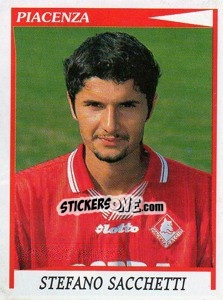 Figurina Stefano Sacchetti - Calciatori 1998-1999 - Panini