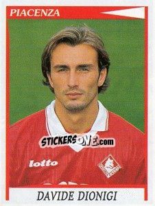 Sticker Davide Dionigi - Calciatori 1998-1999 n. 274 - Panini