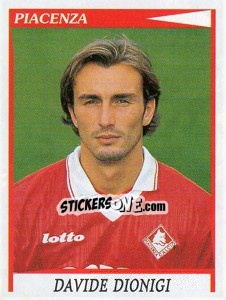 Figurina Davide Dionigi - Calciatori 1998-1999 - Panini