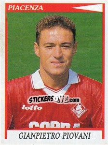 Sticker Gianpietro Piovani - Calciatori 1998-1999 n. 275 - Panini