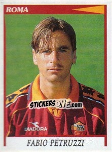 Sticker Fabio Petruzzi - Calciatori 1998-1999 - Panini