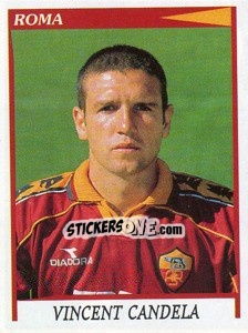 Sticker Vincent Candela - Calciatori 1998-1999 - Panini