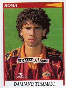 Sticker Damiano Tommasi - Calciatori 1998-1999 n. 288 - Panini