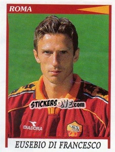 Sticker Eusebio di Francesco - Calciatori 1998-1999 n. 289 - Panini