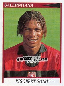 Sticker Rigobert Song - Calciatori 1998-1999 - Panini