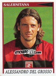 Figurina Alessandro del Grosso - Calciatori 1998-1999 - Panini