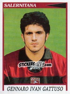 Sticker Gennaro Ivan Gattuso - Calciatori 1998-1999 - Panini