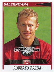 Sticker Roberto Breda - Calciatori 1998-1999 n. 312 - Panini