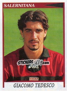 Sticker Giacomo Tedesco - Calciatori 1998-1999 n. 313 - Panini