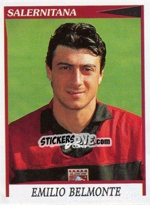Sticker Emilio Belmonte - Calciatori 1998-1999 - Panini