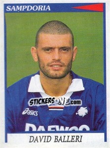 Cromo David Balleri - Calciatori 1998-1999 - Panini