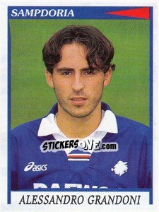 Figurina Alessandro Grandoni - Calciatori 1998-1999 - Panini