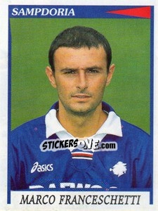 Sticker Marco Franceschetti - Calciatori 1998-1999 n. 336 - Panini
