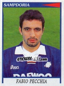 Sticker Fabio Pecchia - Calciatori 1998-1999 n. 337 - Panini