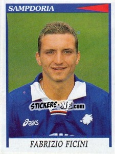 Sticker Fabrizio Ficini - Calciatori 1998-1999 n. 339 - Panini
