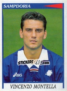 Figurina Vincenzo Montella - Calciatori 1998-1999 - Panini