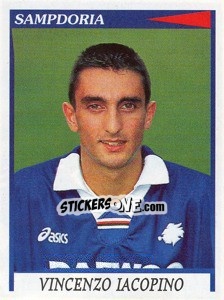 Sticker Vincenzo Iacopino - Calciatori 1998-1999 n. 343 - Panini