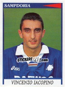 Figurina Vincenzo Iacopino - Calciatori 1998-1999 - Panini