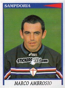 Sticker Marco Ambrosio - Calciatori 1998-1999 - Panini