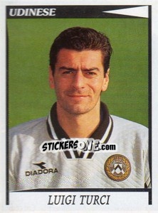 Sticker Luigi Turci - Calciatori 1998-1999 n. 349 - Panini