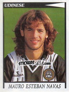 Figurina Mauro Esteban Navas - Calciatori 1998-1999 - Panini