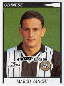 Sticker Marco Zanchi - Calciatori 1998-1999 n. 355 - Panini