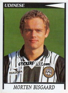 Sticker Morten Bisgaard - Calciatori 1998-1999 - Panini