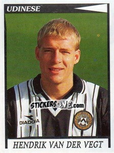 Cromo Hendrik Van Der Vegt - Calciatori 1998-1999 - Panini