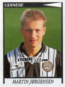 Sticker Martin Jorgensen - Calciatori 1998-1999 - Panini